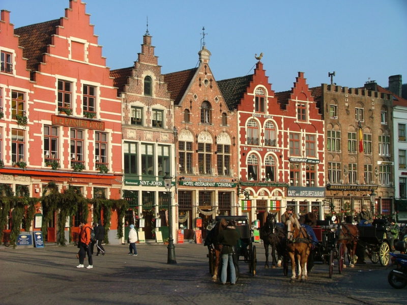 Markt quartiere tradizionale Bruxelles