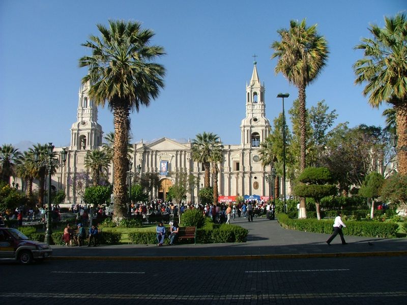 Arequipa, Plaza de Armas - Perù